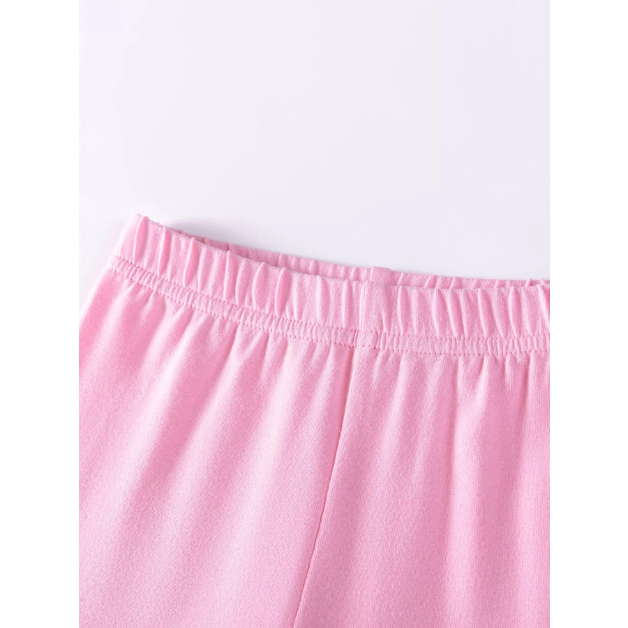Children’s Ice Cream Graphic Tee & Capri Leggings Set Apparel and Accessories