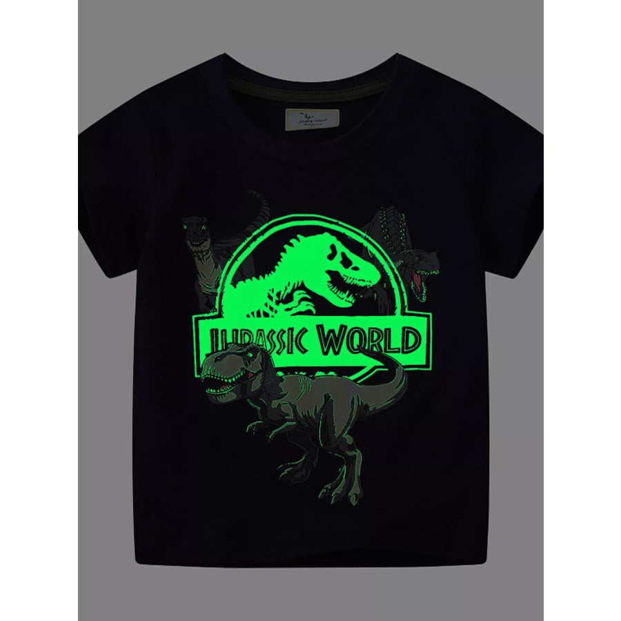 Children’s Jurassic World Graphic Short Sleeve T-Shirt Apparel and Accessories