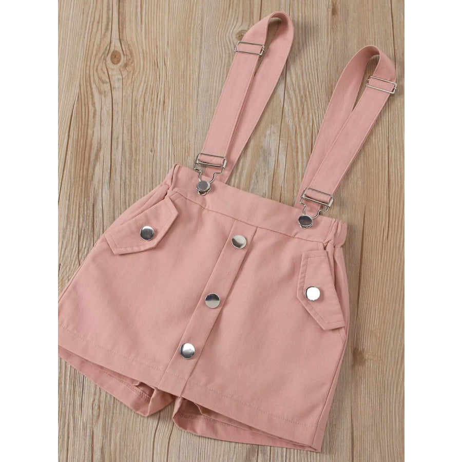 Children’s Lace Sleeve Top & Suspender Skirt Set Apparel and Accessories