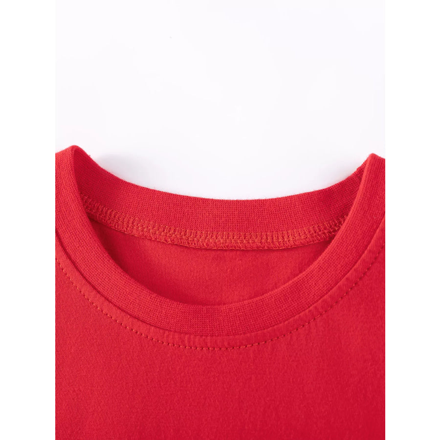 Children’s Ladybug Print Ruffle Sleeve Dress Apparel and Accessories