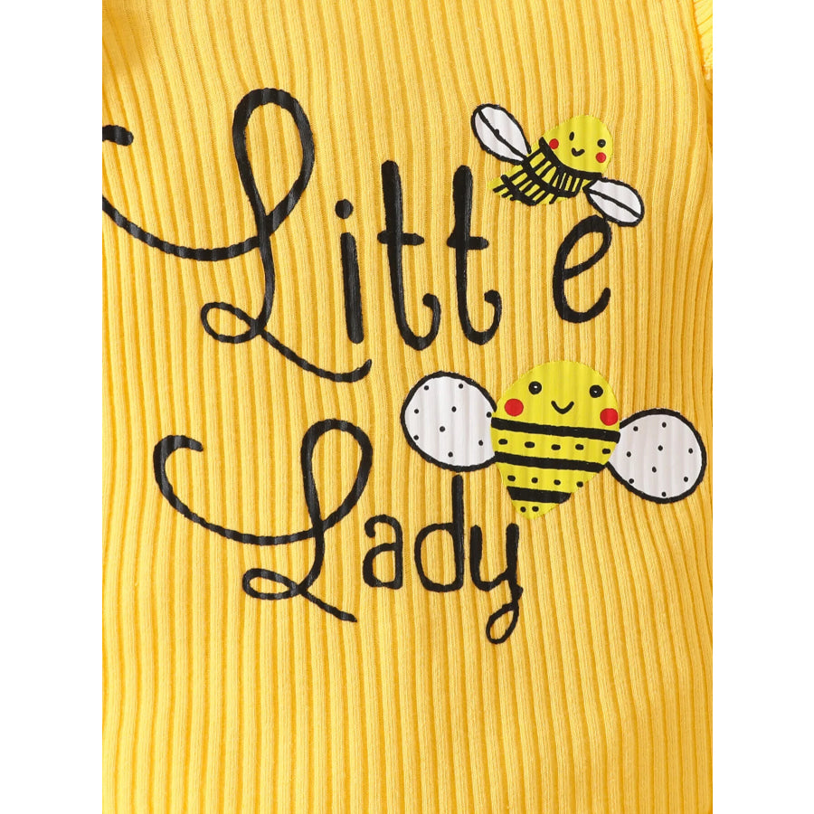 Children’s Little Lady Bee-Themed 3-Piece Set Apparel and Accessories