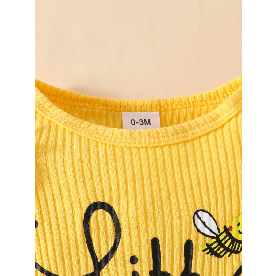 Children’s Little Lady Bee-Themed 3-Piece Set Apparel and Accessories
