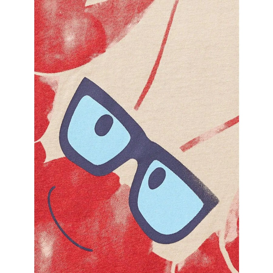 Children’s Lobster Graphic Round Neck Tee Apparel and Accessories