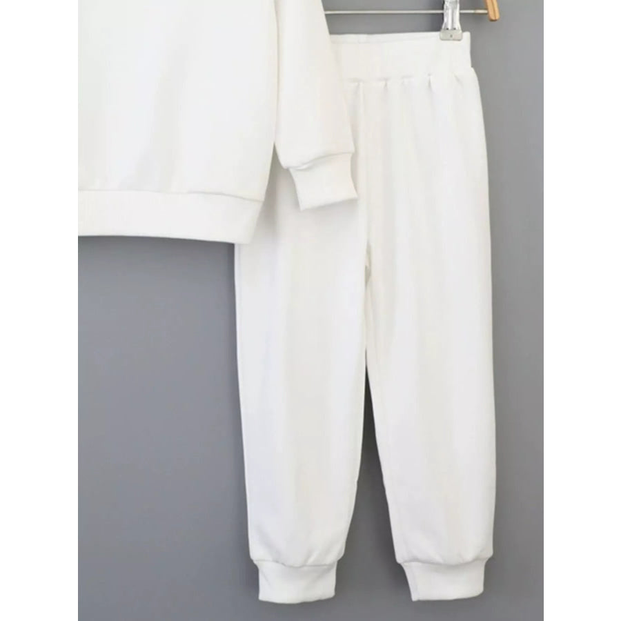 Children’s Long Sleeve Hoodie and Pants Set Apparel and Accessories