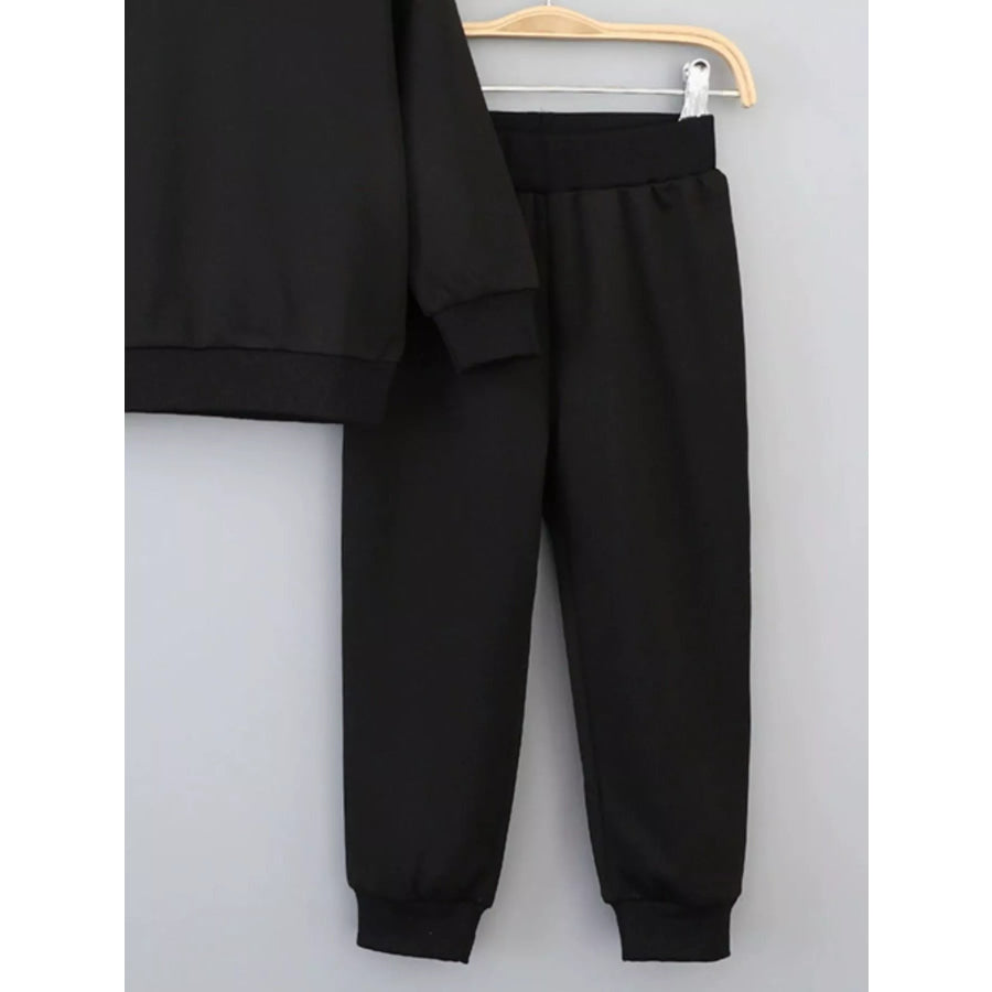 Children’s Long Sleeve Hoodie and Pants Set Apparel and Accessories