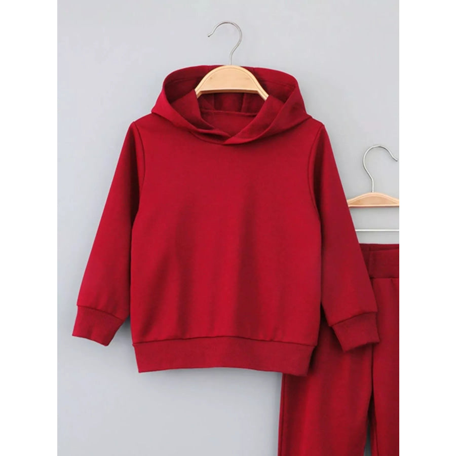 Children’s Long Sleeve Hoodie and Pants Set Apparel and Accessories