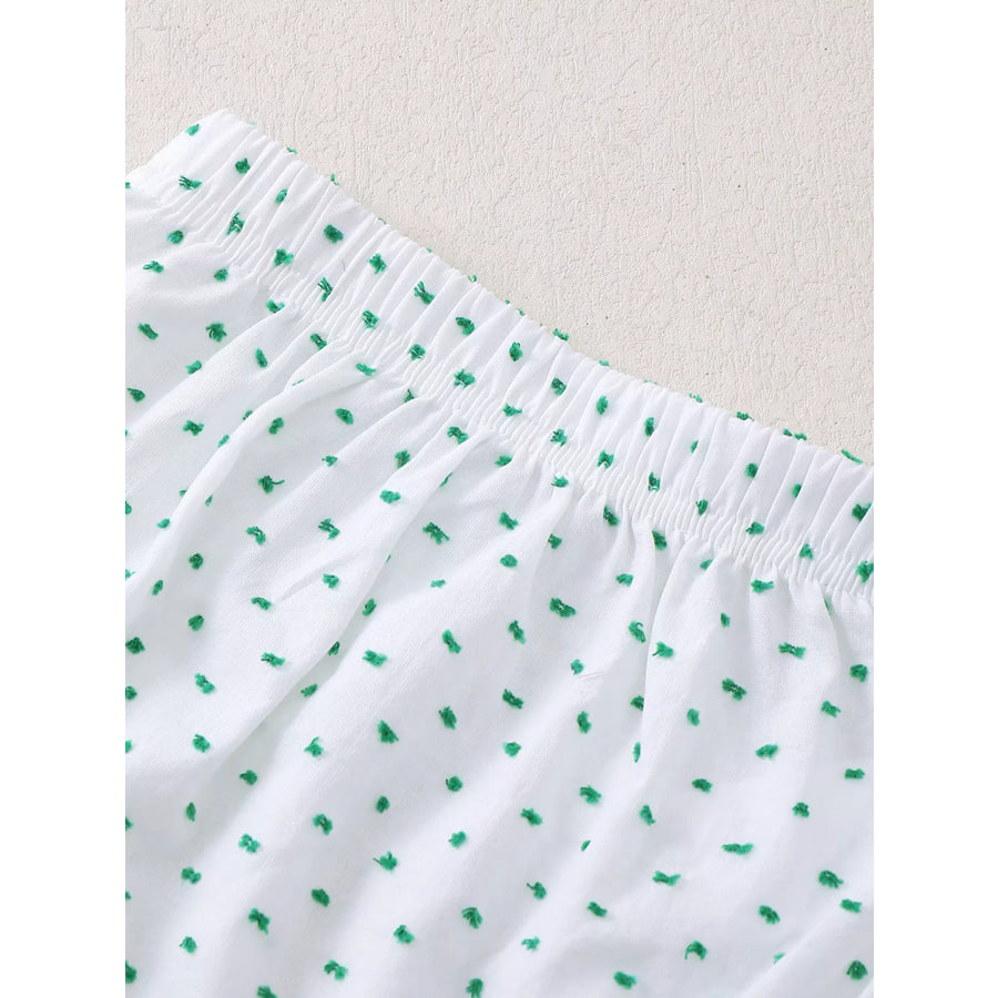 Children’s Lucky Charm Gingham Top & Bottom Set Apparel and Accessories