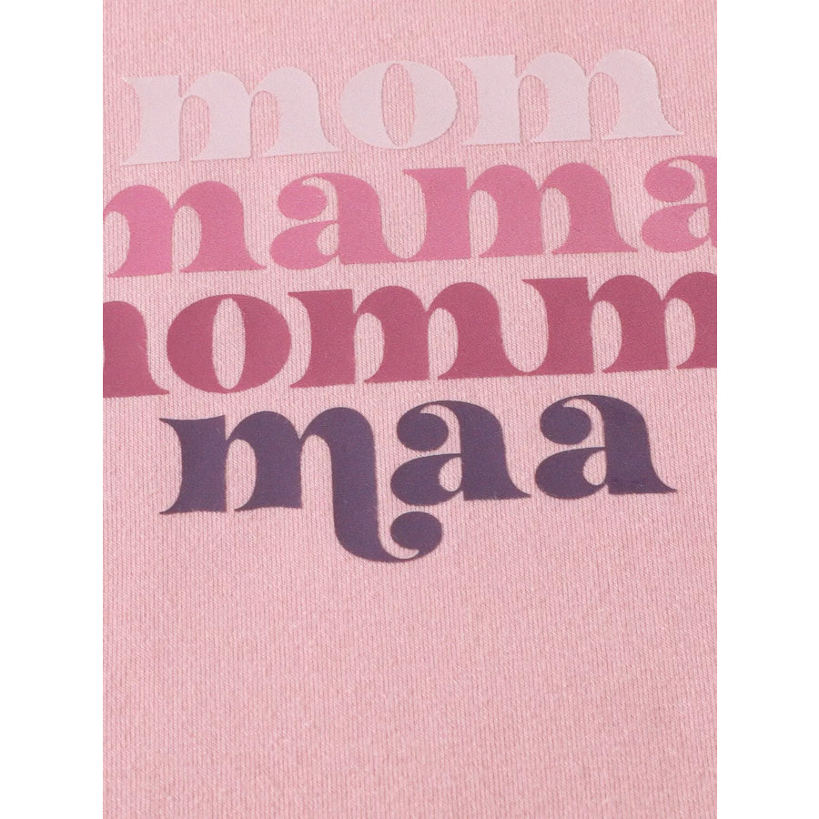 Children’s Mama Graphic Tee and Leopard Shorts Set with Headband Apparel and Accessories