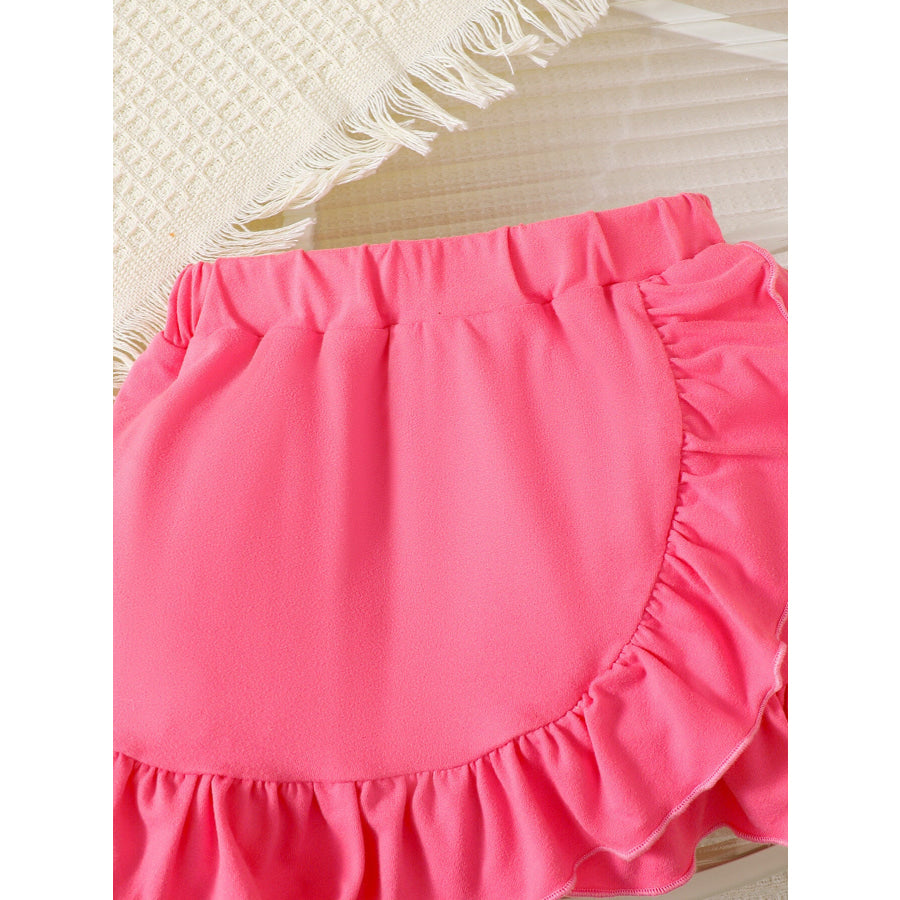 Children’s Mama’s Girl Short Sleeve Top and Ruffle Skirt Set Apparel and Accessories