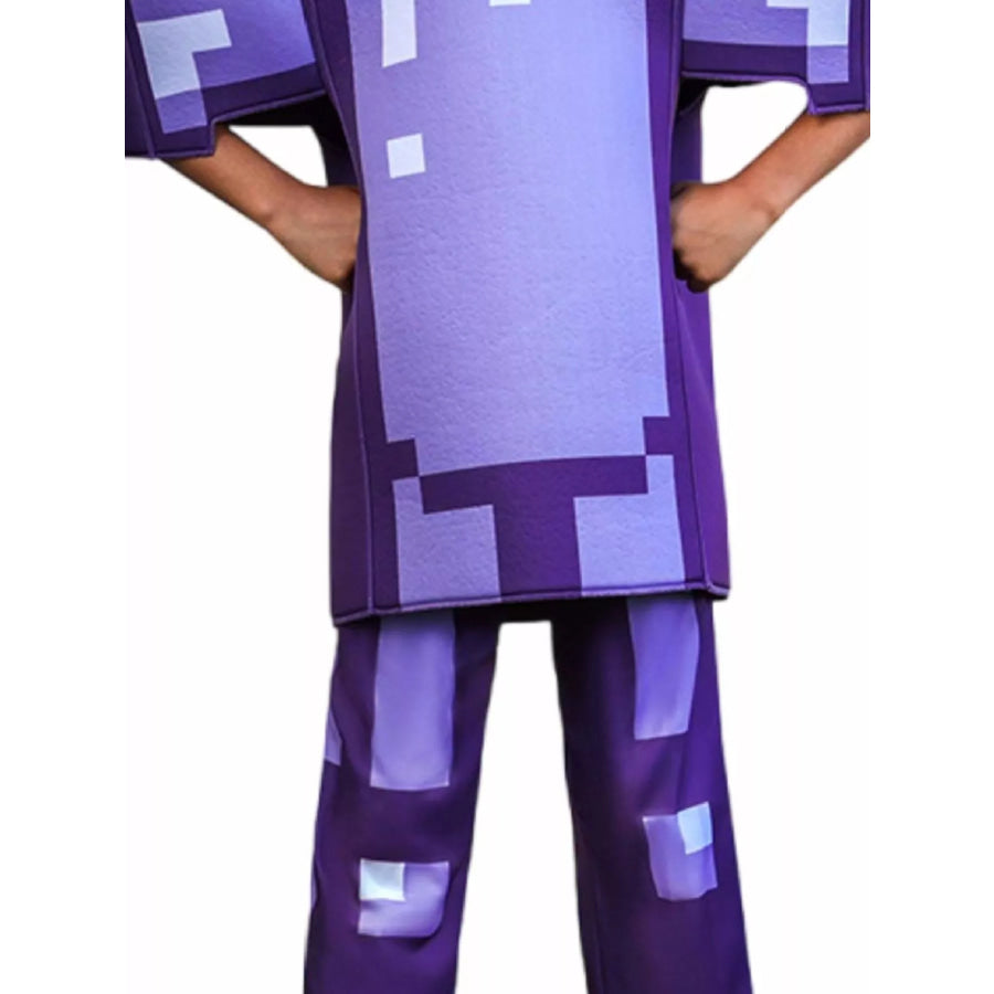 Children’s Minecraft Pixelated Print Costume Set Apparel and Accessories