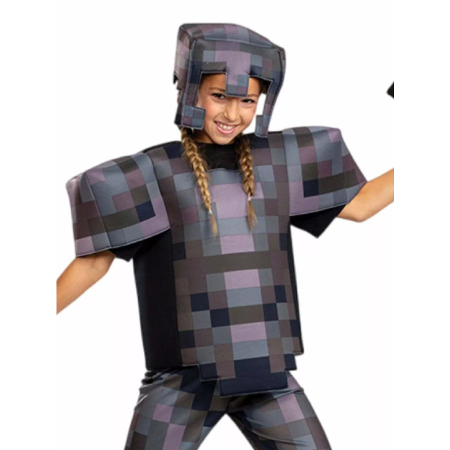 Children’s Minecraft Pixelated Print Costume Set Apparel and Accessories