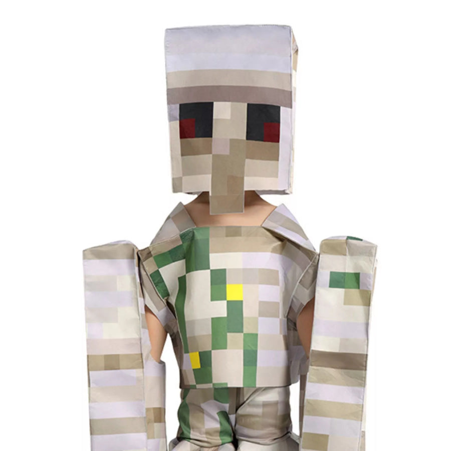 Children’s Minecraft Pixelated Print Costume Set Apparel and Accessories