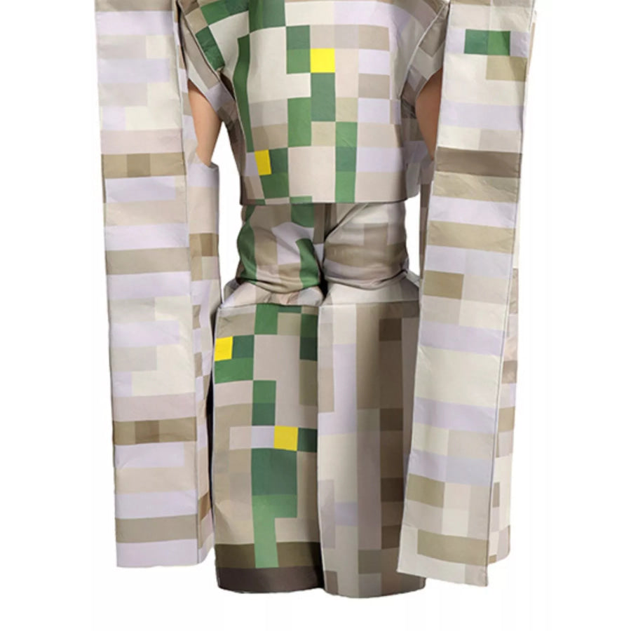 Children’s Minecraft Pixelated Print Costume Set Apparel and Accessories