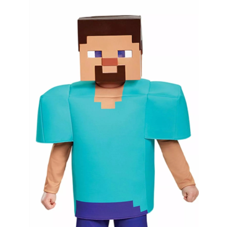Children’s Minecraft Pixelated Print Costume Set Apparel and Accessories