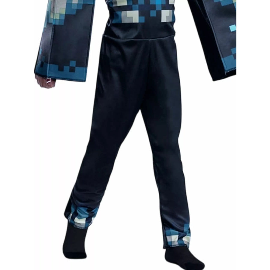 Children’s Minecraft Pixelated Print Costume Set Apparel and Accessories