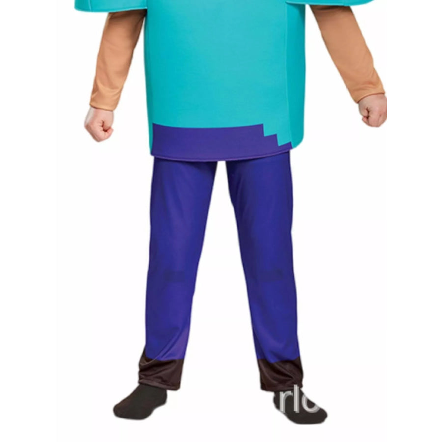 Children’s Minecraft Pixelated Print Costume Set Apparel and Accessories