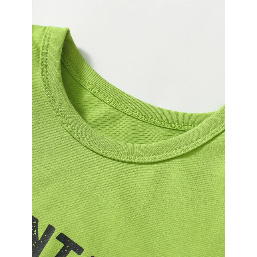 Children’s Monkey Short Sleeve Top and Shorts Set Apparel and Accessories