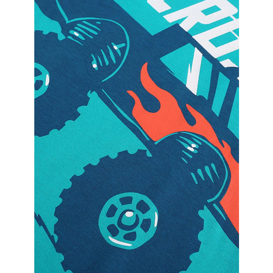 Children’s Monster Truck Graphic T-Shirt Apparel and Accessories