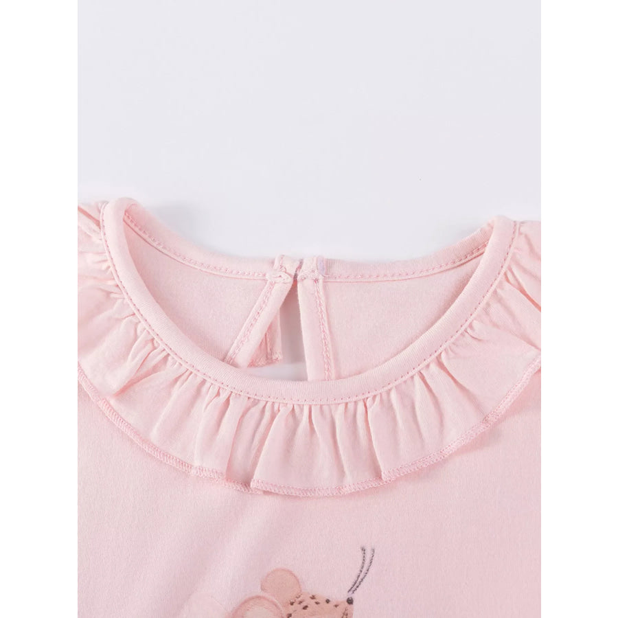 Children’s Mouse Fairy Puff Sleeve Dress Apparel and Accessories