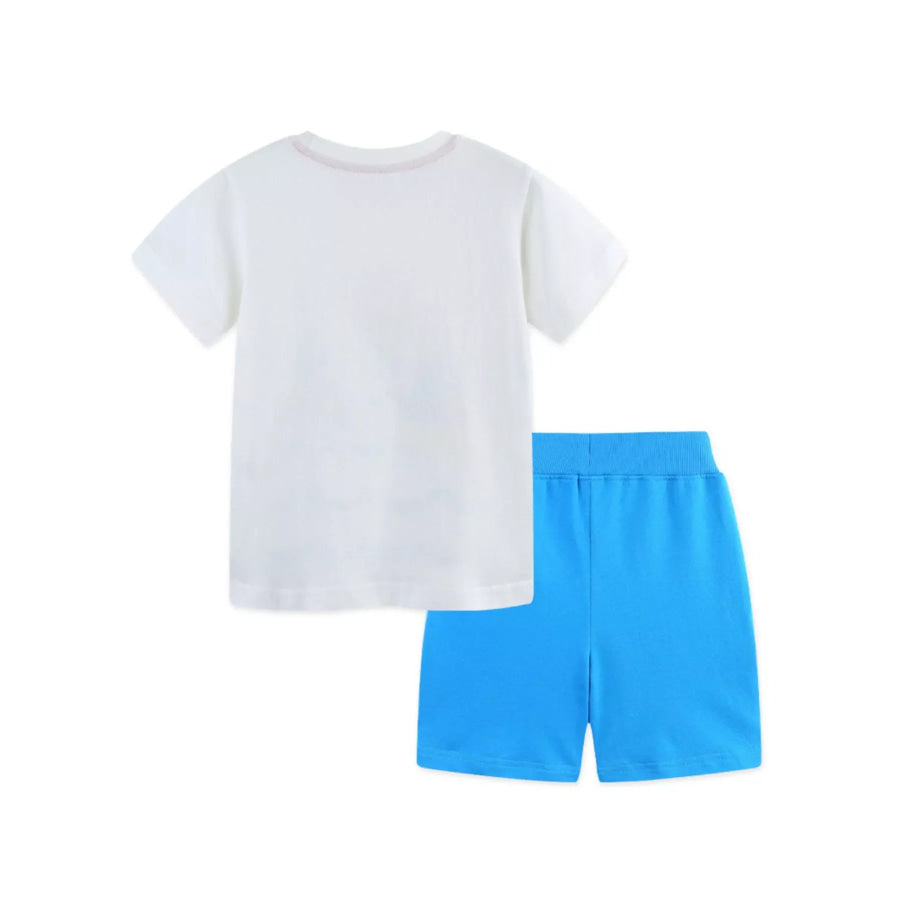 Children’s Nautical Adventure Tee and Shorts Set Apparel and Accessories