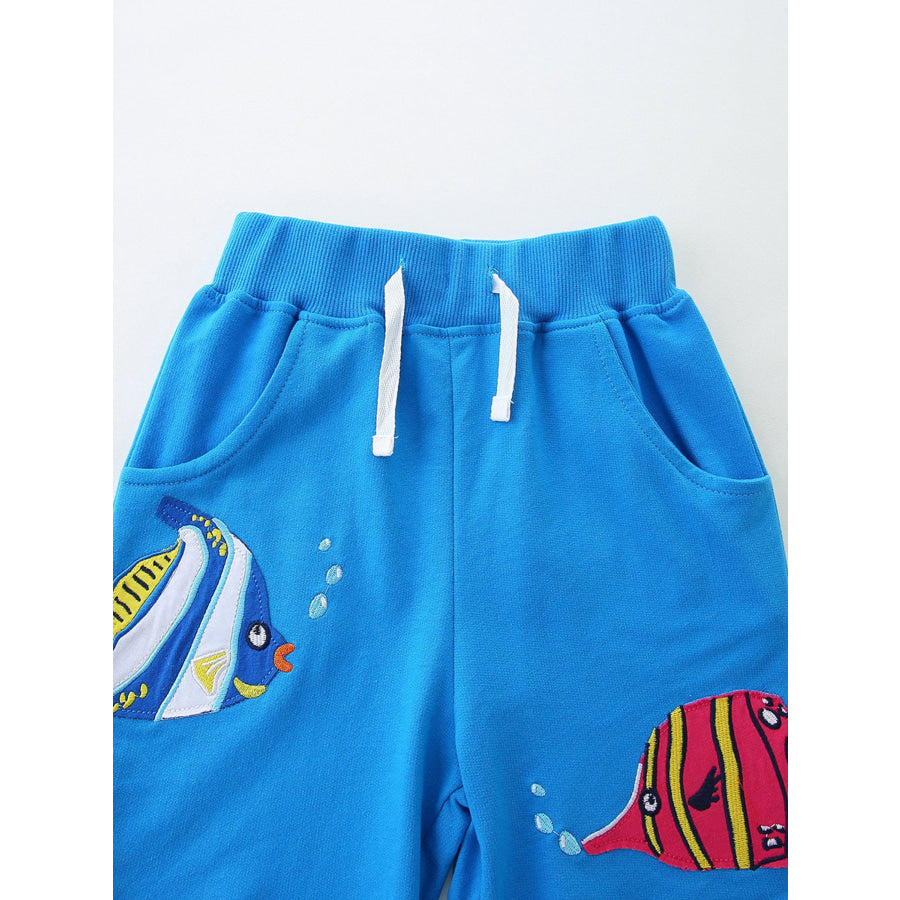 Children’s Nautical Adventure Tee and Shorts Set Apparel and Accessories