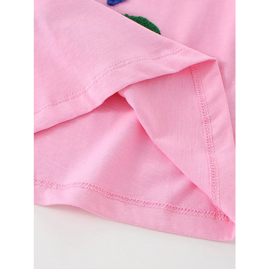 Children’s Ocean Animal Embroidered T-Shirt Apparel and Accessories