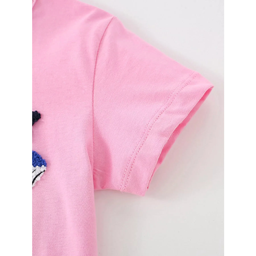 Children’s Ocean Animal Embroidered T-Shirt Apparel and Accessories