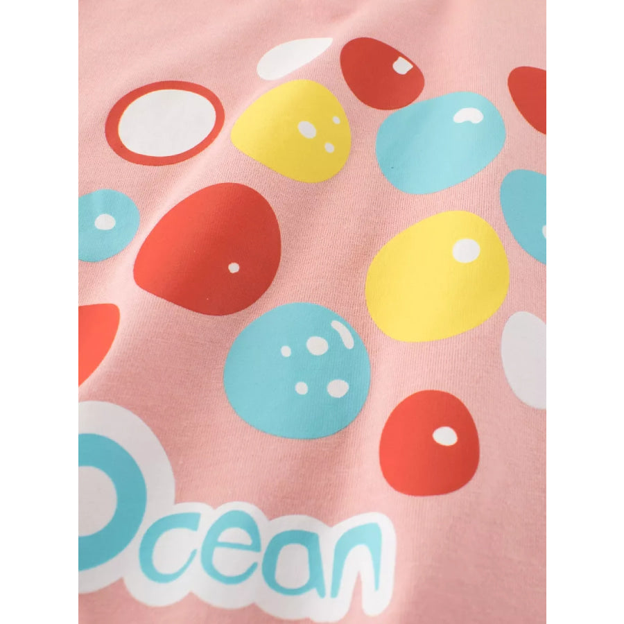 Children’s Ocean Bubble Print T-Shirt Apparel and Accessories