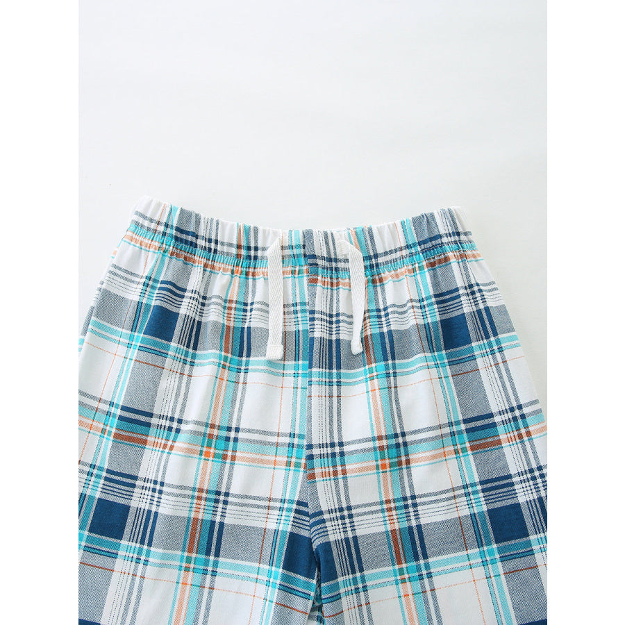 Children’s Ocean Friends Tee and Plaid Shorts Set Apparel and Accessories