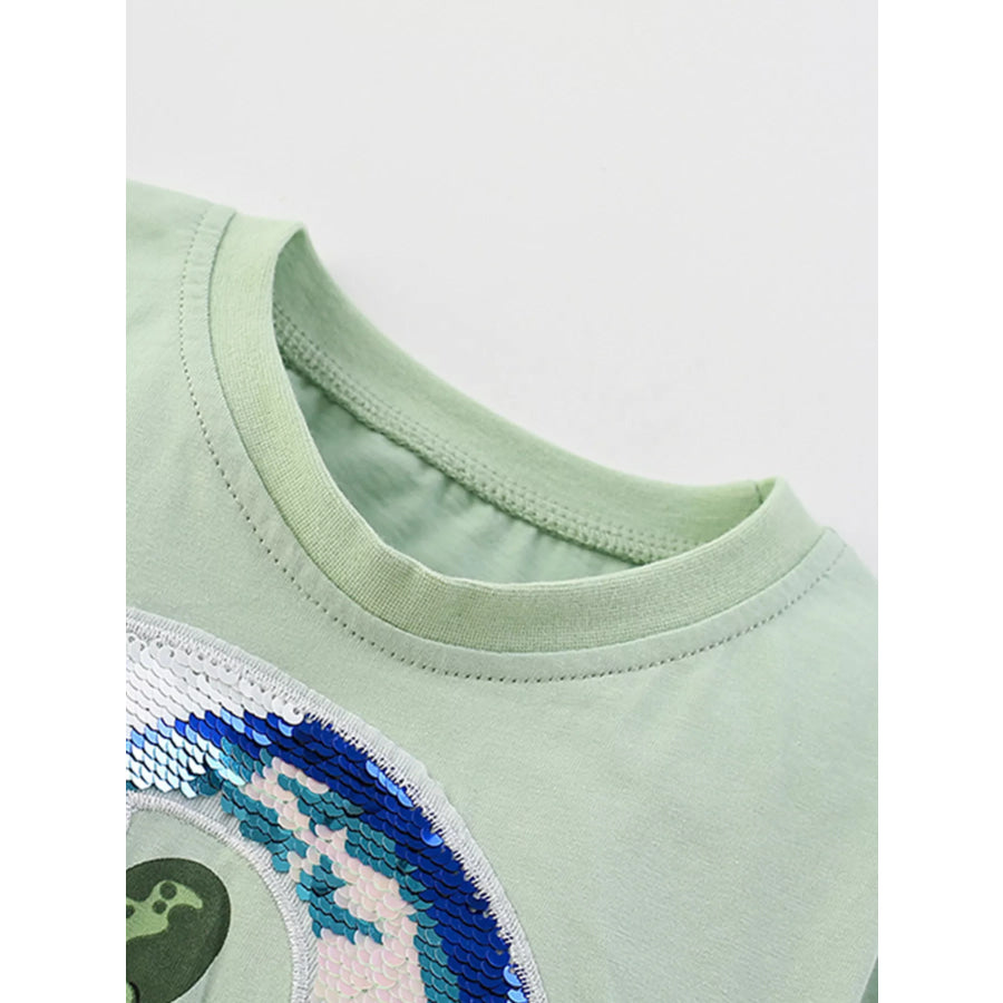 Children’s Octopus Round Neck Tee Apparel and Accessories