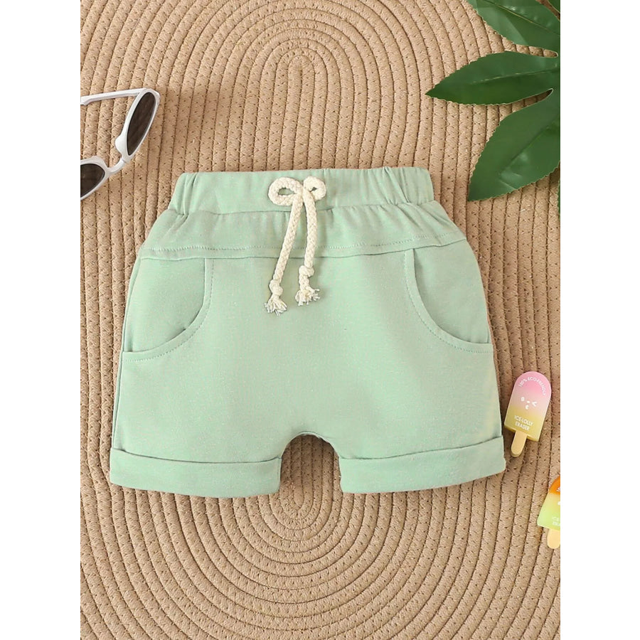 Children’s Palm Tree Print T-Shirt and Shorts Set Apparel and Accessories