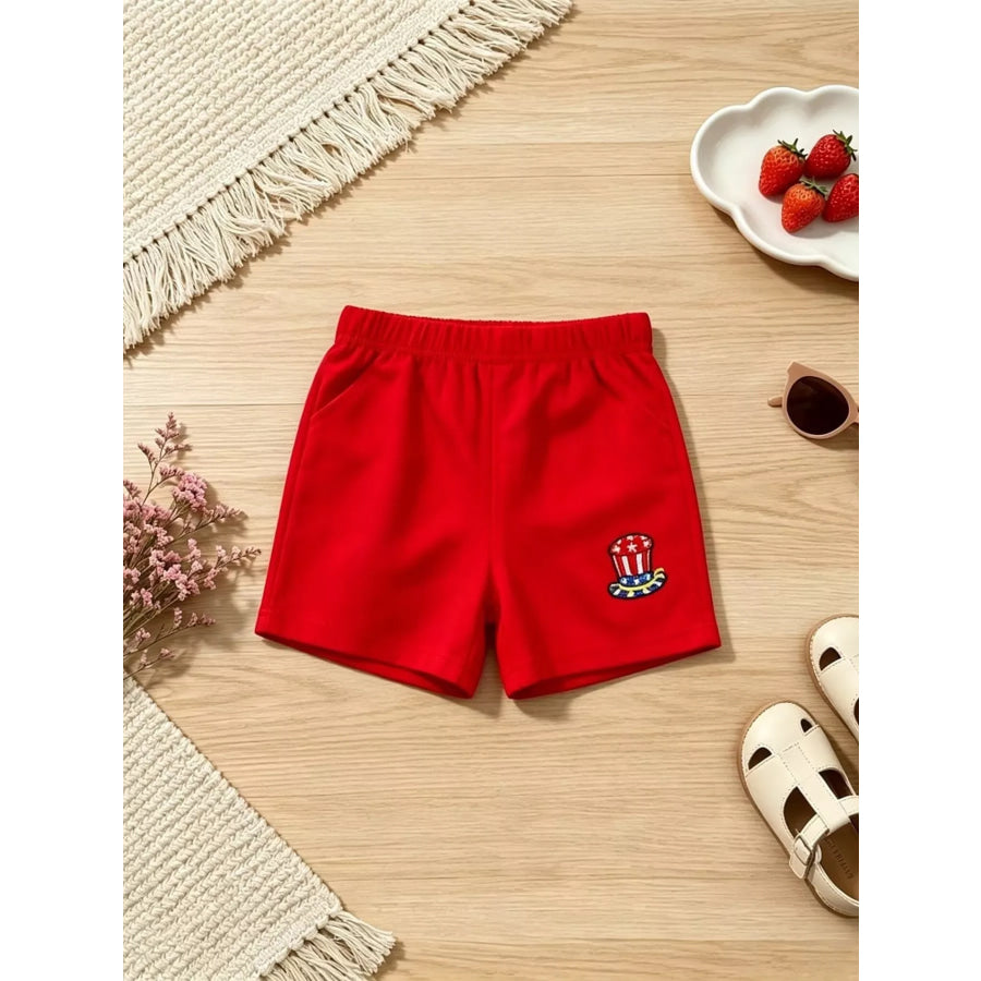 Children’s Patriotic Striped Polo & Shorts Set Apparel and Accessories
