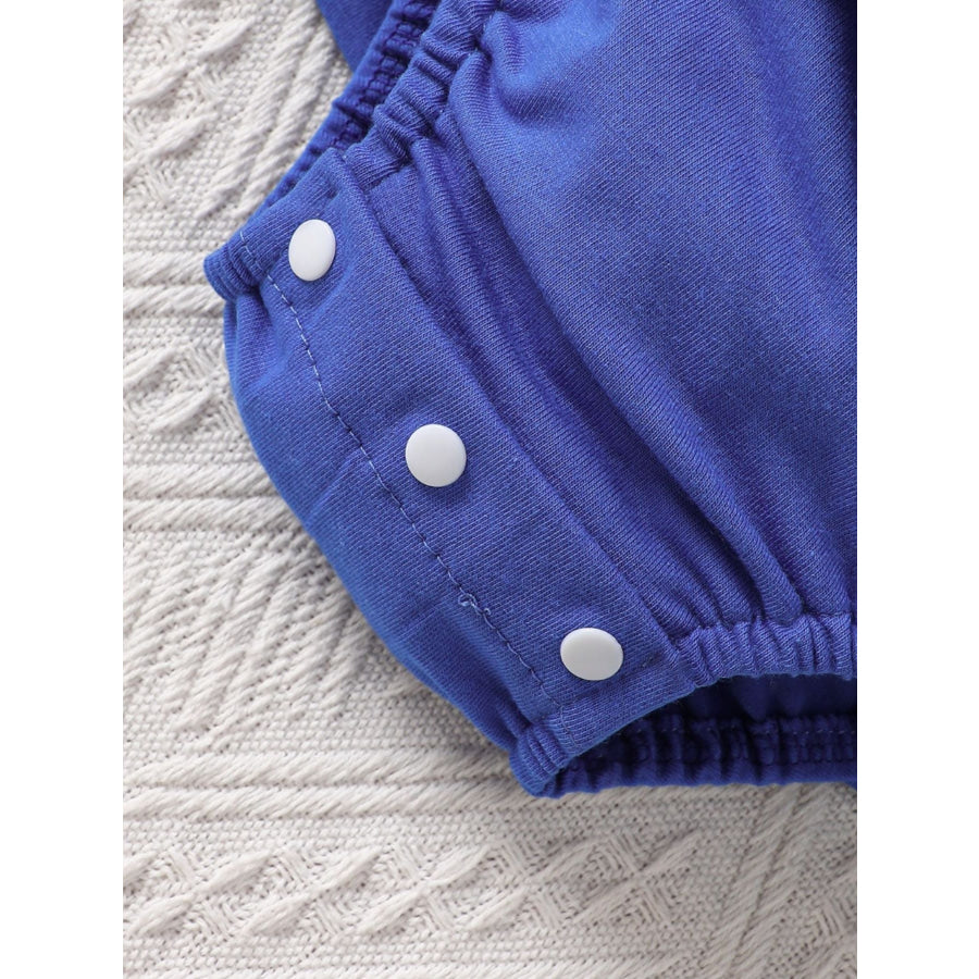 Children’s Patriotic USA Ruffle Sleeve One-Piece with Headband Apparel and Accessories