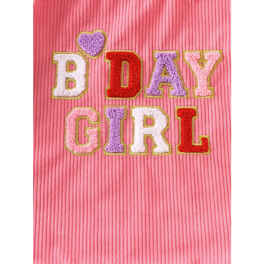 Children’s Plaid Hem Corduroy Sleeveless Dress Apparel and Accessories