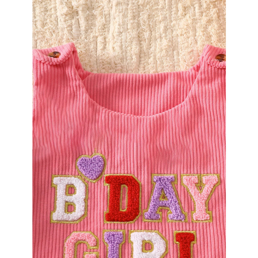 Children’s Plaid Hem Corduroy Sleeveless Dress Apparel and Accessories