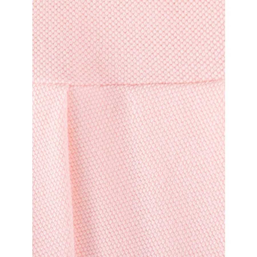 Children’s Pleated Polo Collar Long Sleeve Dress Apparel and Accessories