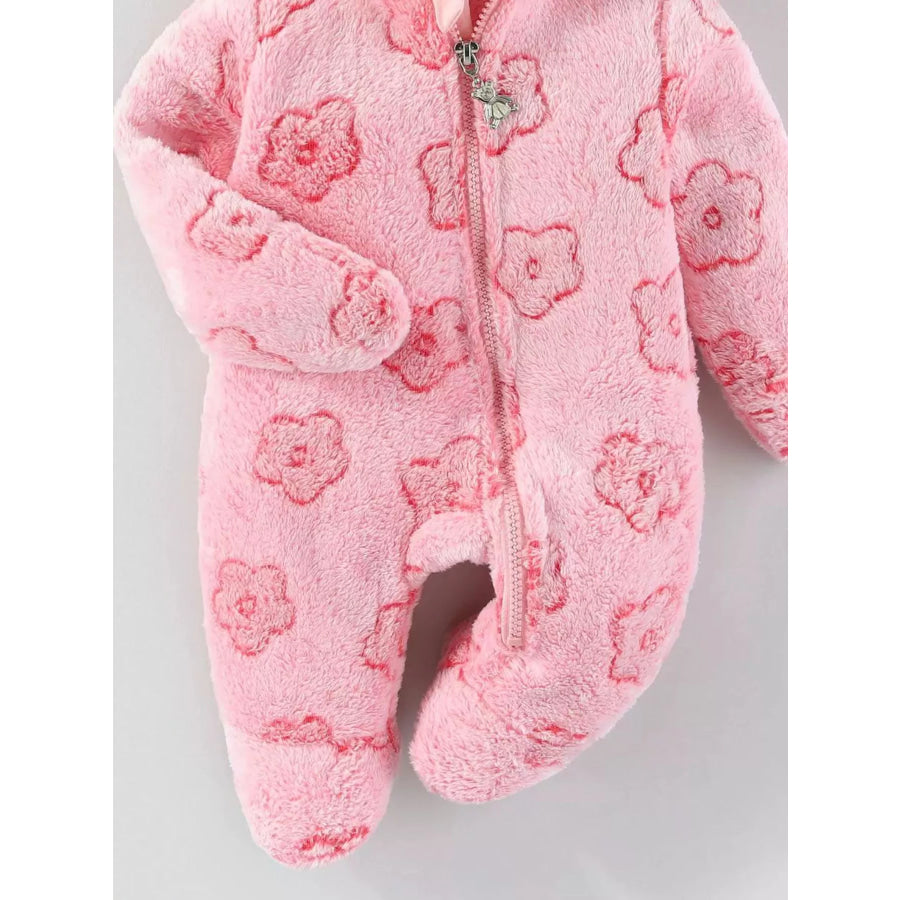 Children’s Plush Hooded One-Piece Apparel and Accessories