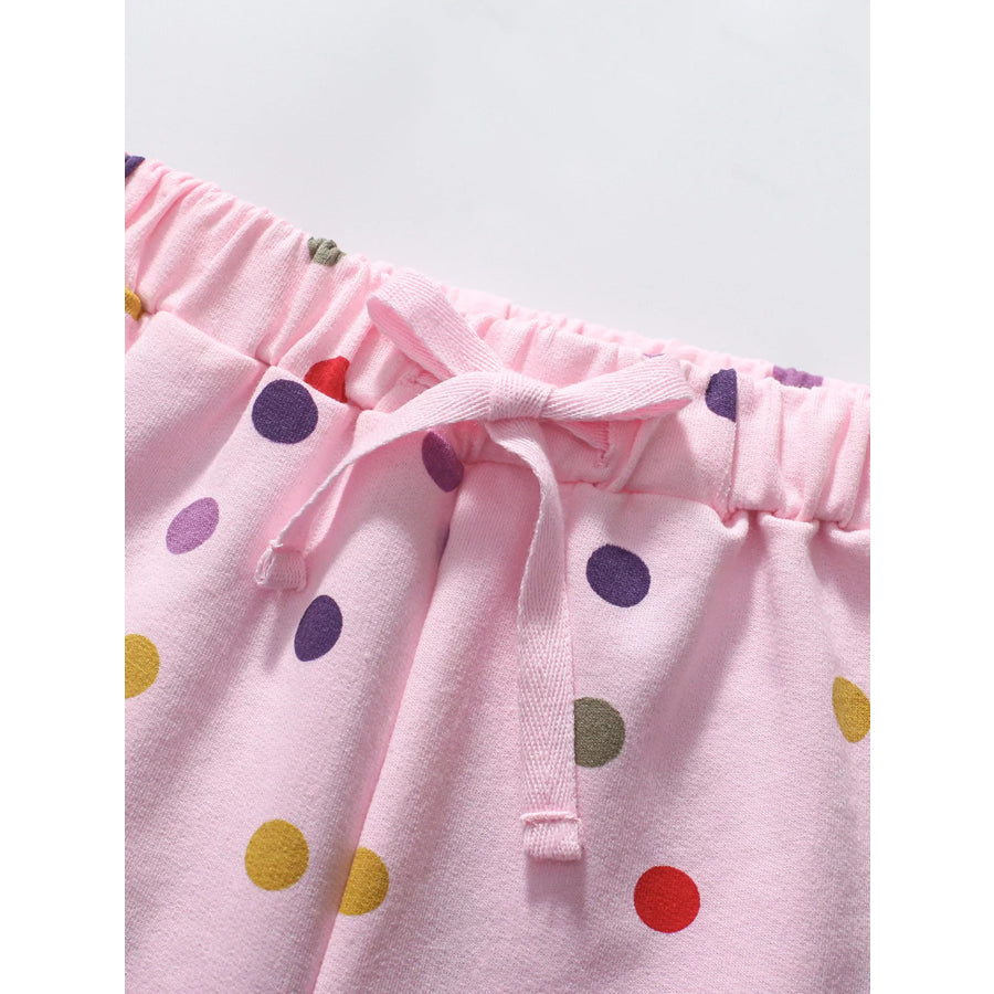 Children‘s Polka Dot Casual Shorts Apparel and Accessories