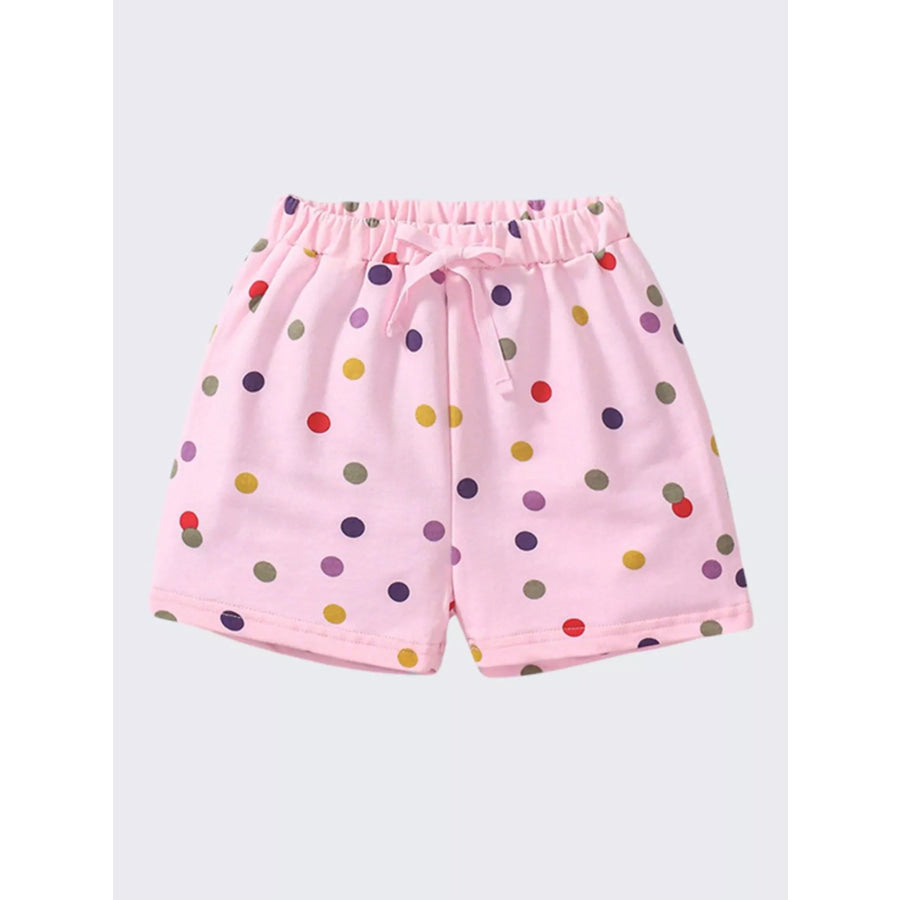 Children’s Polka Dot Drawstring Shorts Apparel and Accessories