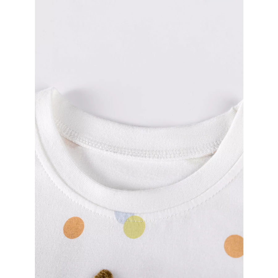 Children’s Polka Dot Long Sleeve Tulle Dress Apparel and Accessories
