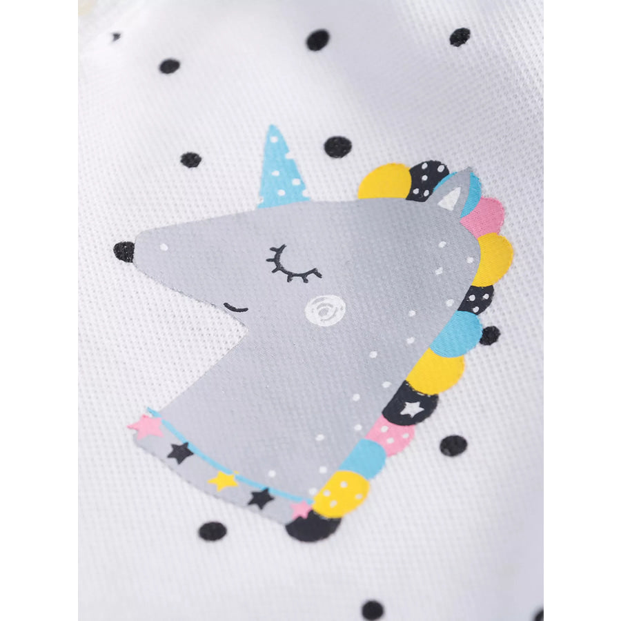 Children’s Polka Dot Ruffle Hem Polo Dress Apparel and Accessories