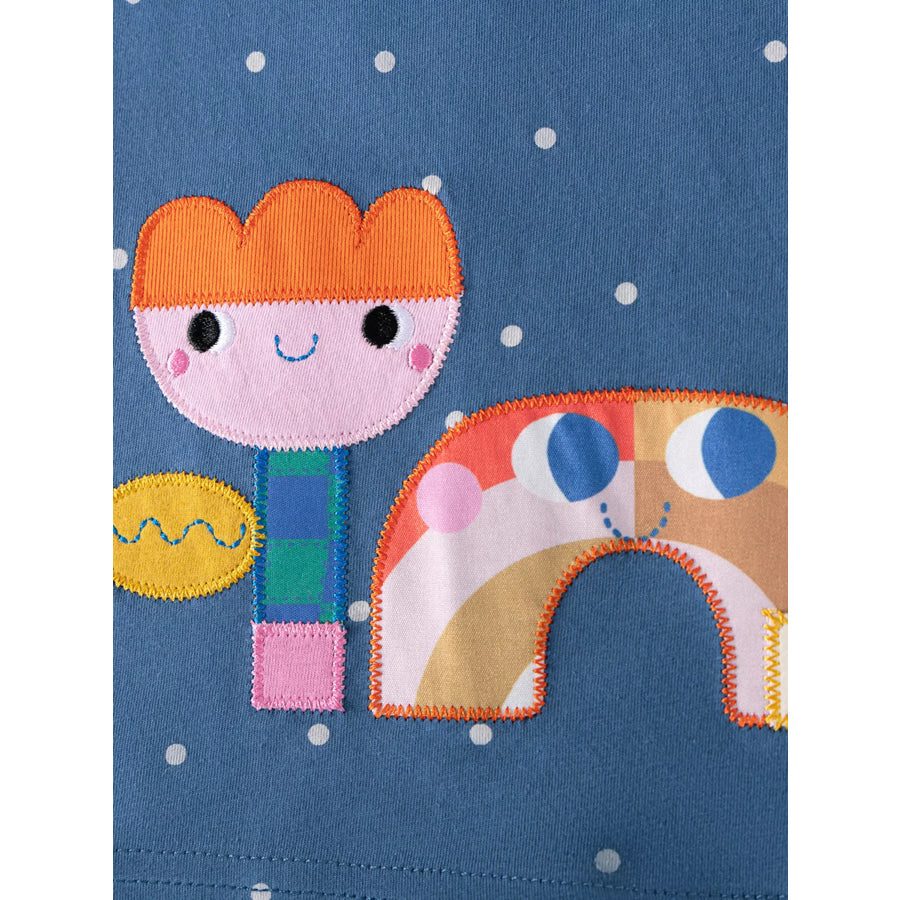 Children’s Polka Dot Short Sleeve Casual Dress Apparel and Accessories