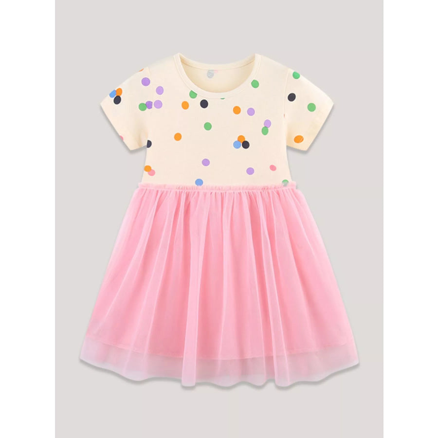 Children’s Polka Dot Tulle Dress Apparel and Accessories