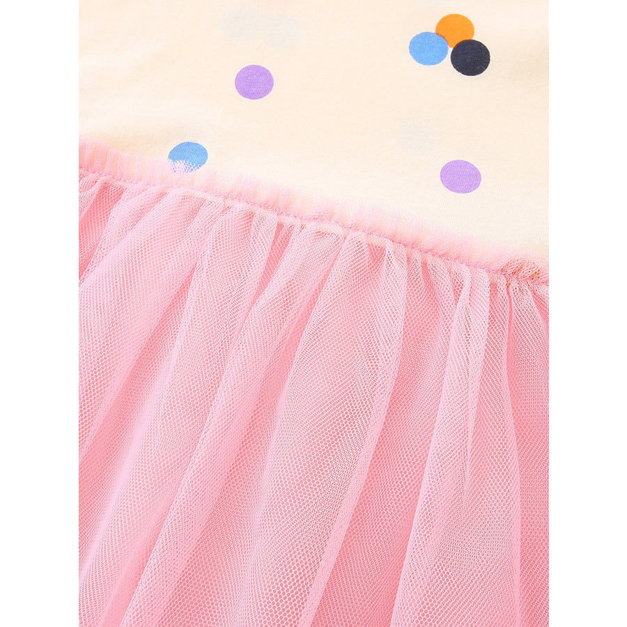 Children’s Polka Dot Tulle Dress Apparel and Accessories