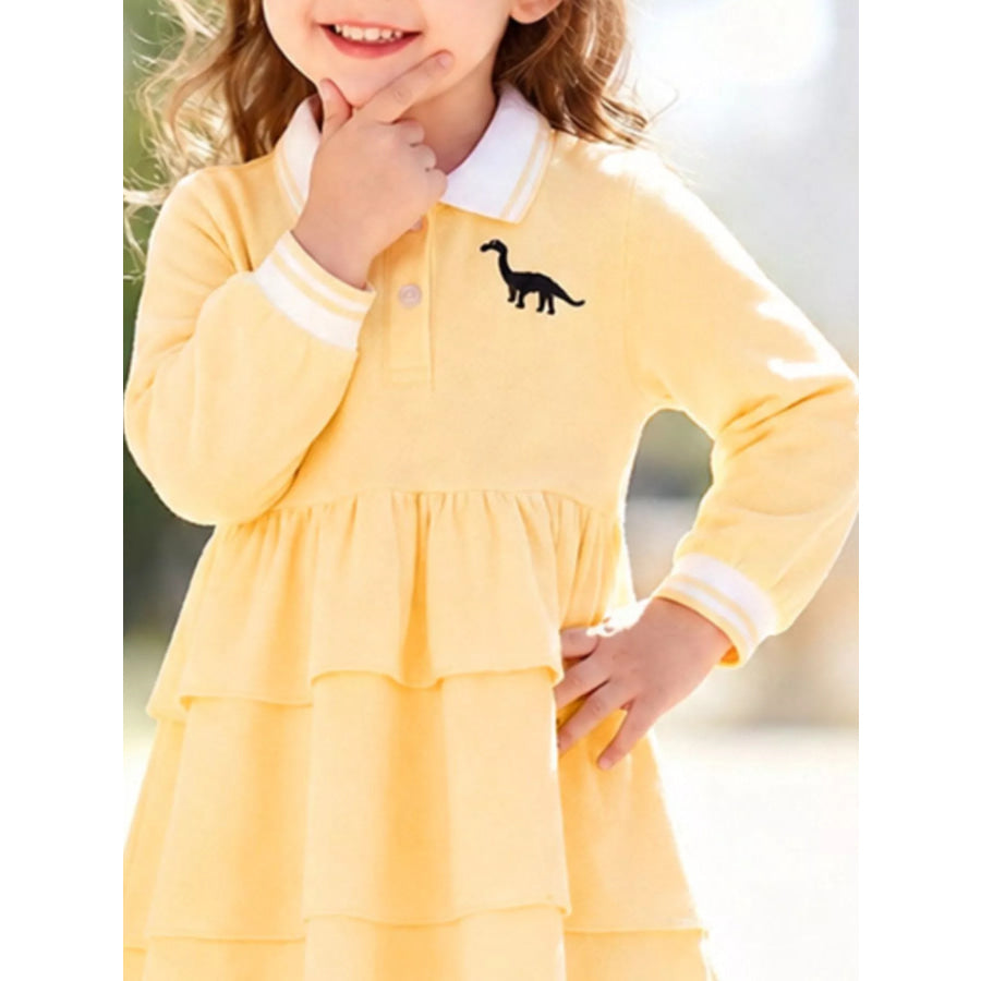Children’s Polo Collar Tiered Dress Apparel and Accessories