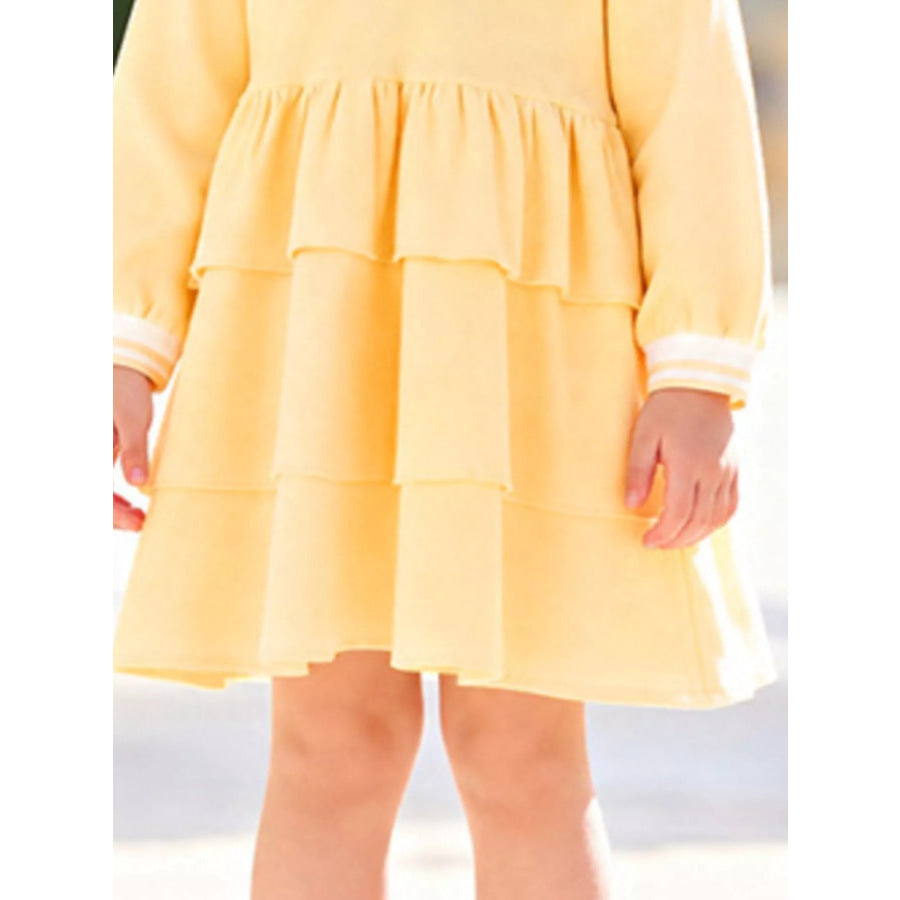Children’s Polo Collar Tiered Dress Apparel and Accessories