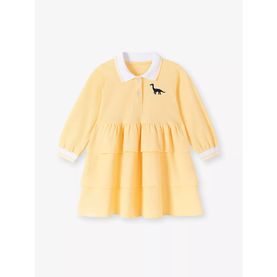 Children’s Polo Collar Tiered Dress Apparel and Accessories