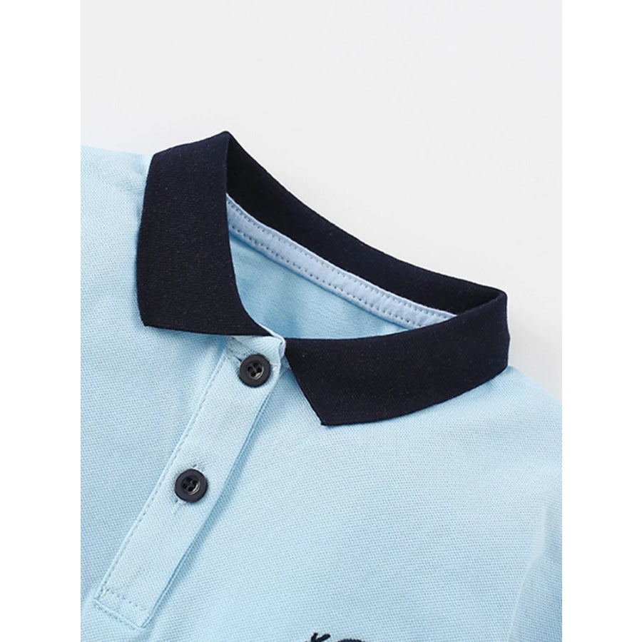 Children’s Preppy Style Polo Shirt and Skirt Set Apparel and Accessories