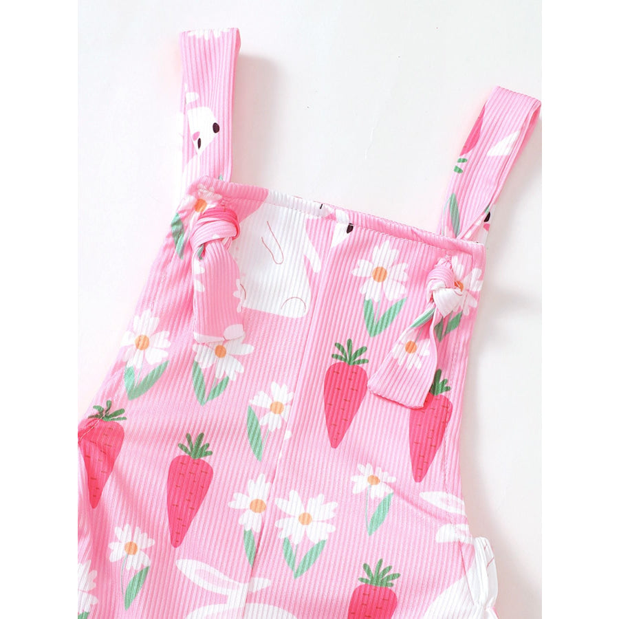 Children’s Printed Flare Overalls Apparel and Accessories