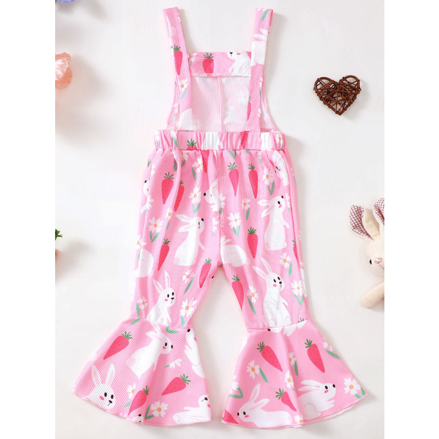 Children’s Printed Flare Overalls Apparel and Accessories